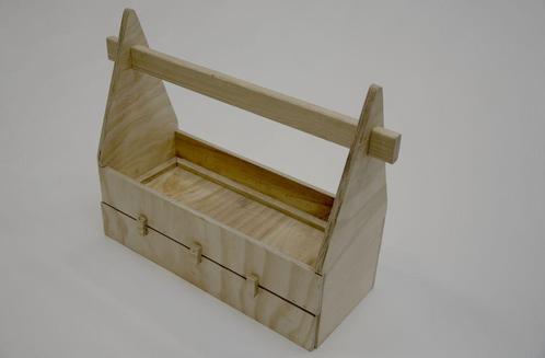Gereedschapskist Kotak alat (Woon Accessoires), Antiek en Kunst, Antiek | Woonaccessoires, Ophalen of Verzenden