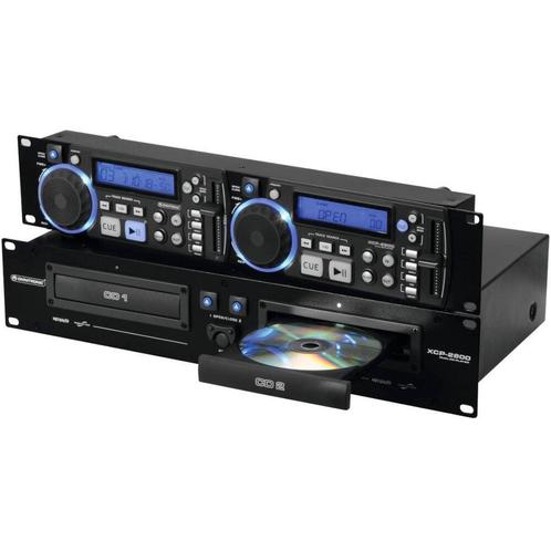Omnitronic XCP-2800 dubbele CD speler, Audio, Tv en Foto, Professionele Audio-, Tv- en Video-apparatuur, Verzenden