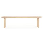 *WOONWINKEL* Eleonora Dex Eiken Eettafel Ovaal Naturel 300x1, Huis en Inrichting, Verzenden, Nieuw