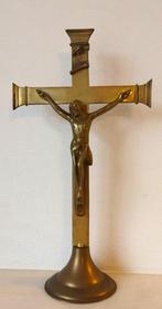 Crucifix - Verguld brons - Korea, Antiek en Kunst, Antiek | Boeken en Bijbels