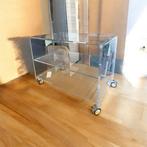 Tafel - Acryl - Acryl-serveerwagen, Antiek en Kunst