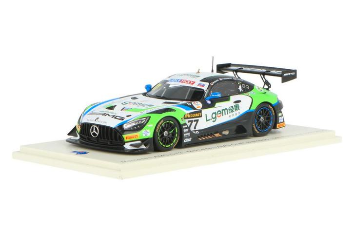 Mercedes-Benz AMG GT3 AS052 Spark Models  Modelauto 1:43, Hobby en Vrije tijd, Modelauto's | 1:43, Verzenden
