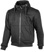gms Grizzly Zwarte Waterdichte Motorhoodie, Motoren, Kleding | Motorkleding, Nieuw met kaartje, Jas | textiel, Gms, Heren