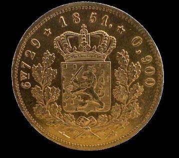 Nederland. Willem III. 10 Gulden 1851 beschikbaar voor biedingen
