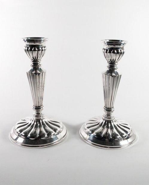Kandelaber gallonados (2) - Zilver, Antiek en Kunst, Antiek | Goud en Zilver