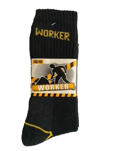 Sokken (Werksokken) - 3 Paar - Maat 43/45, Kleding | Heren, Sokken en Kousen, Nieuw, Maat 43 t/m 46, Verzenden