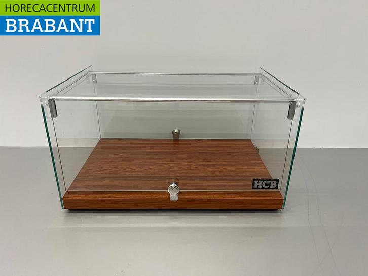 HCB Glazen opzet vitrine 35 liter 55,4 cm Horeca, Zakelijke goederen, Horeca | Keukenapparatuur, Nieuw in verpakking, Ophalen of Verzenden