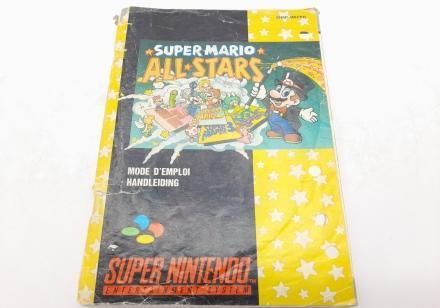 MarioSNES.nl: Super Mario All-Stars Handleiding - iDEAL!, Spelcomputers en Games, Spelcomputers | Nintendo Super NES, Gebruikt
