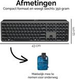 Smartify Draadloos Toetsenbord Pro Keys - Bluetooth, Computers en Software, Ophalen of Verzenden, Zo goed als nieuw, Smartify