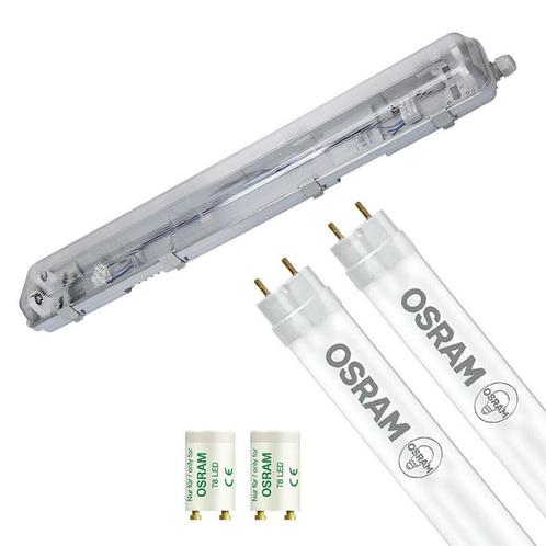 LED Waterdichte TL Armatuur met T8 Buizen - Velvalux Strela, Huis en Inrichting, Lampen | Plafondlampen, Nieuw, Ophalen of Verzenden