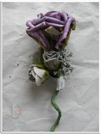 Corsage Roos Paars Antique CPR127 Maatwerk, Ophalen of Verzenden, Nieuw