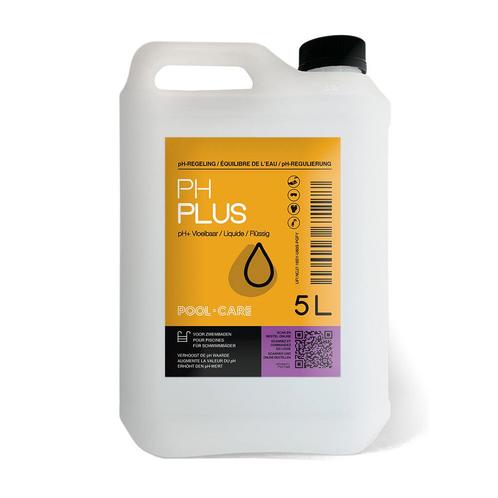 Pool-care pH Plus vloeibaar (Natronloog 29%) 5 L, Tuin en Terras, Zwembad-toebehoren