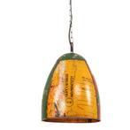vidaXL Hanglamp industrieel rond 25 W E27 32 cm meerkleurig, Verzenden, Nieuw