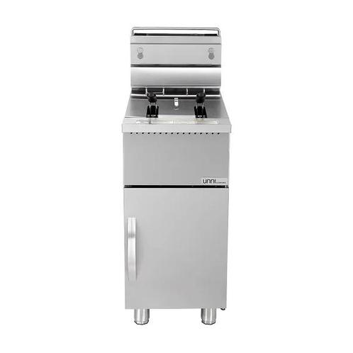 Unni-cooking Gas Friteuse | 21 Liter | 560x760x850/1100 Mm, Zakelijke goederen, Horeca | Keukenapparatuur, Nieuw in verpakking