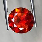 Rood Sfaleriet - 10.73 ct - nternational Colored Gemstone, Nieuw