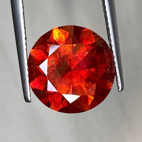 Rood Sfaleriet - 10.73 ct - nternational Colored Gemstone, Sieraden, Tassen en Uiterlijk, Edelstenen