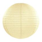 Luxe bol feest lampion ivoor wit 35 cm - Lampionnen, Ophalen of Verzenden, Nieuw