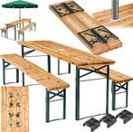 Picknicktafel - Campingtafel - Biertafel - Opvouwbaar - Brui, Tuin en Terras, Verzenden, Zo goed als nieuw