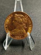 Spanje. Isabel II. 100 Reales 1859 Barcelona