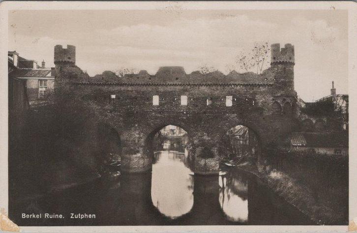 ZUTPHEN - Berkel Ruine, Verzamelen, Ansichtkaarten | Nederland, Verzenden