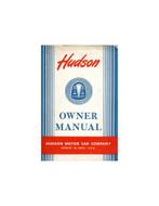 1948 HUDSON SUPER SIX EIGHT COMMODORE INSTRUCTIEBOEKJE