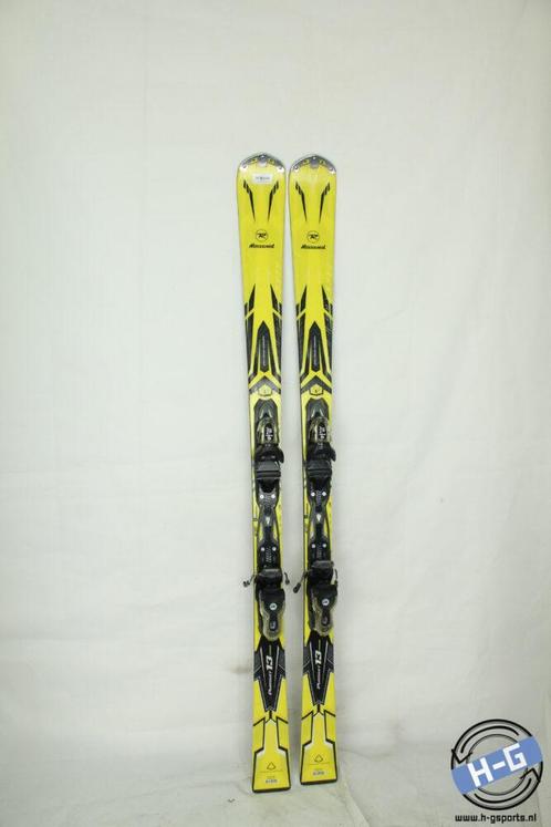 Refurbished - Ski - Rossignol Pursuit yellow - 163, Sport en Fitness, Skiën en Langlaufen, Skiën, 160 tot 180 cm, Gebruikt, Rossignol