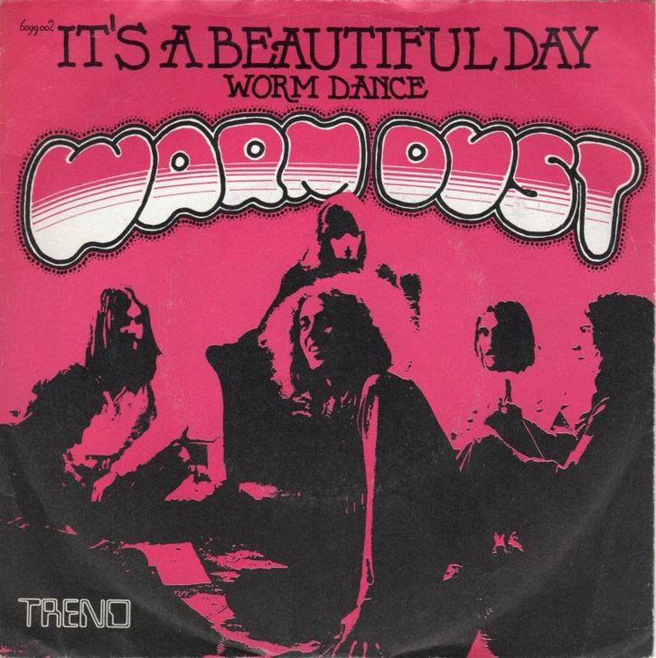 Warm Dust - Its A Beautiful Day + Worm Dance (Vinylsing..., Cd's en Dvd's, Vinyl Singles