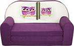 Kinder slaapbank - sofa - violet - logeermatras - 85 x 60..., Kinderen en Baby's, Ophalen of Verzenden, Nieuw