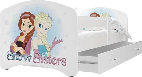 Stijlvol Frozen Prinsessen Kinderbed - Wit Thematisch Des..., Kinderen en Baby's, Kinderkamer | Bedden, Nieuw, Ophalen of Verzenden