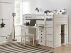 Alta Halfhoogslaper met bureau – Snow White – Showmodel, Kinderen en Baby's, Ophalen of Verzenden, Nieuw, Halfhoogslaper