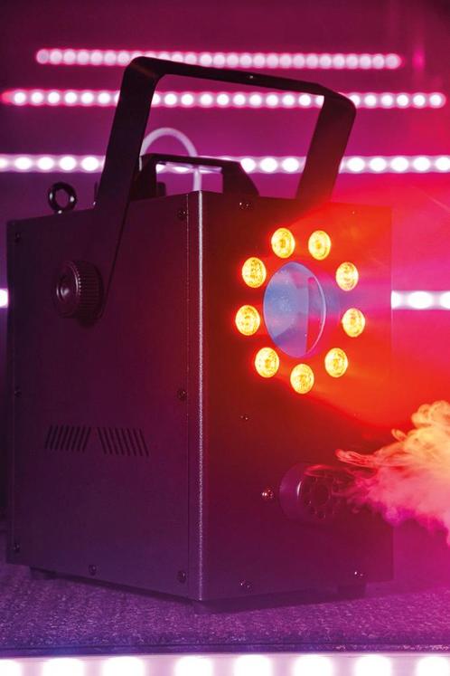 QTX Compact LED Fog Machine With RGB Moonflower Effect 400W, Muziek en Instrumenten, Licht en Laser, Rookmachine, Nieuw, Verzenden