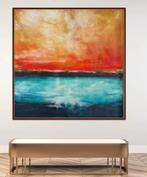 Irina Morisch - Red sky Nr.2 - square XXL-, Antiek en Kunst