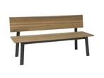 Stern nSam Bank Aluminium/Teak - Antraciet, Tuin en Terras, Ophalen of Verzenden, Nieuw