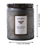 Geurkaars Sojawas 200 g in Glazen Pot – Aromatische Sfeerkaa, Verzenden, Nieuw