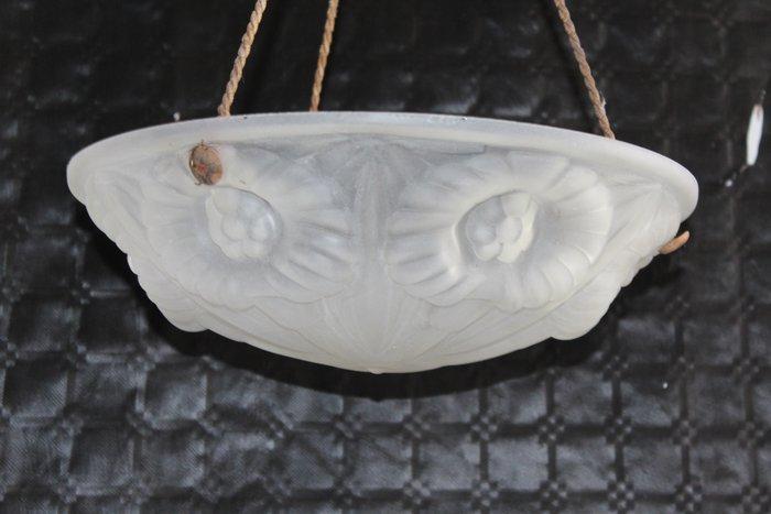 Plafondlamp - Glas - Plafondlamp ART DECO, Antiek en Kunst, Curiosa en Brocante