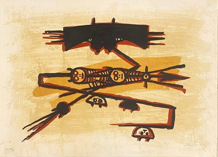 Wifredo Lam (1902-1982) - El último viaje del buque fantasma, Antiek en Kunst, Antiek | Overige Antiek