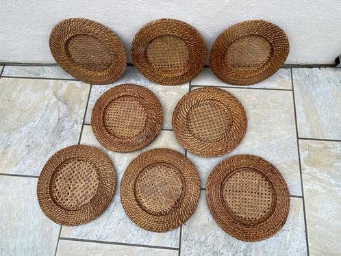 Flamant - Onderbord (8) - Togo - Rattan - Borden, Antiek en Kunst, Antiek | Meubels | Tafels