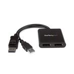 StarTech MST hub, DisplayPort to 2x DisplayPort, Computers en Software, Pc- en Netwerkkabels, Verzenden, Zo goed als nieuw