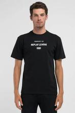 -30% Replay  Replay T-shirt  maat M, Kleding | Heren, T-shirts, Verzenden, Nieuw, Zwart