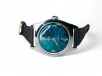Veiling - Vintage Ruhla Horloge | Blauwe Wijzerplaat Jaren