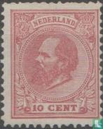 Nederland - Koning Willem III - 1875, Postzegels en Munten, Postzegels | Nederland, Verzenden, Gestempeld