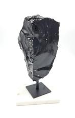 Obsidiaan Ruw op standaard 1,089kg (zie filmpje), Ophalen of Verzenden