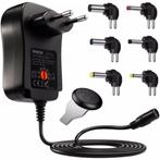 Izoxis Universele Adapter 3–12V met USB & 6 Pluggen – 30, Ophalen of Verzenden, Nieuw