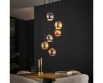Hanglamp Maria getrapt metal 6 lampen - mix color, Nieuw, Ophalen of Verzenden