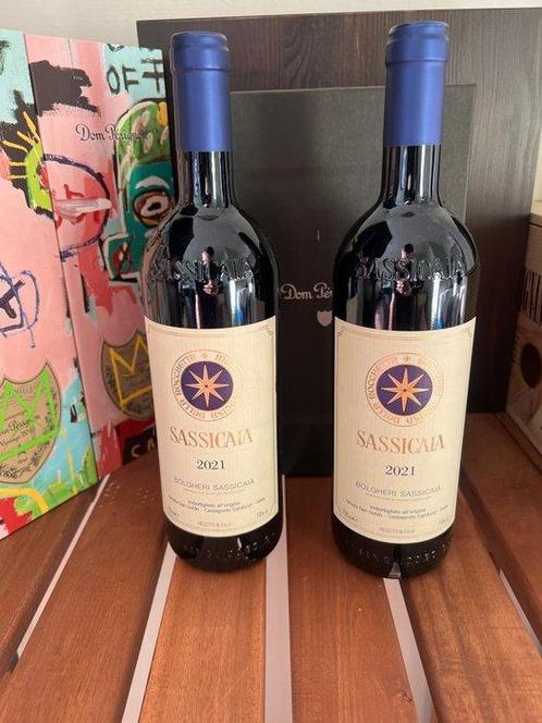 2021 Tenuta san Guido, Sassicaia - Bolgheri DOC - 2 Flessen, Verzamelen, Wijnen