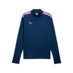 -28% Puma  Puma teamliga 1/4 zip top -  maat M, Kleding | Heren, Verzenden, Nieuw, Blauw