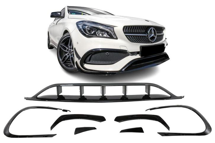 Aero Frontspoiler Pakket | Mercedes-Benz CLA-Klasse Coupé /, Auto-onderdelen, Carrosserie en Plaatwerk, Nieuw, Mercedes-Benz, Verzenden