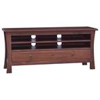 Massief Mahonie TV Meubel | Tweedekansje | 100x30x45cm, Huis en Inrichting, Ophalen of Verzenden, Nieuw