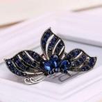 PaCaZa - Stijlvolle Vlinder Haarclip - Blauw (Haarsieraad)