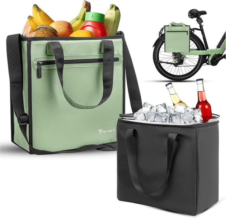 2dekans | MIVELO Fietstas - Met Uitneembare Koeltas - 25L -, Fietsen en Brommers, Fietsaccessoires | Fietstassen, Zo goed als nieuw